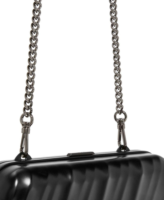 19 DEGREE ALUMINUM MINAUDIERE SIDE CASE - MATTE BLACK 148635 4386 TUMI 