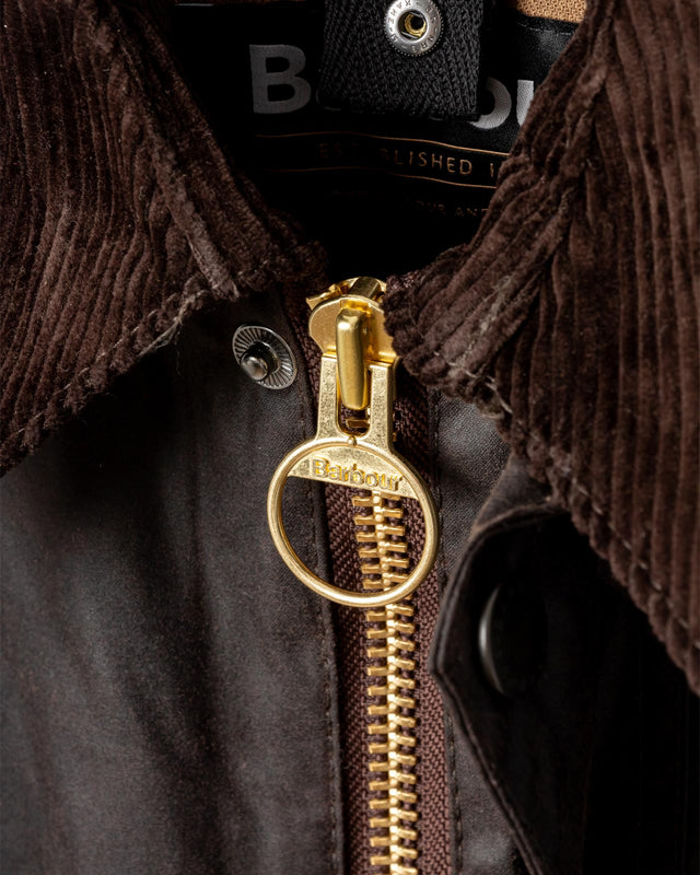 BEAUFORT WAX JACKET - RUSTIC MWX0017RU52 -RUSTIC BARBOUR 