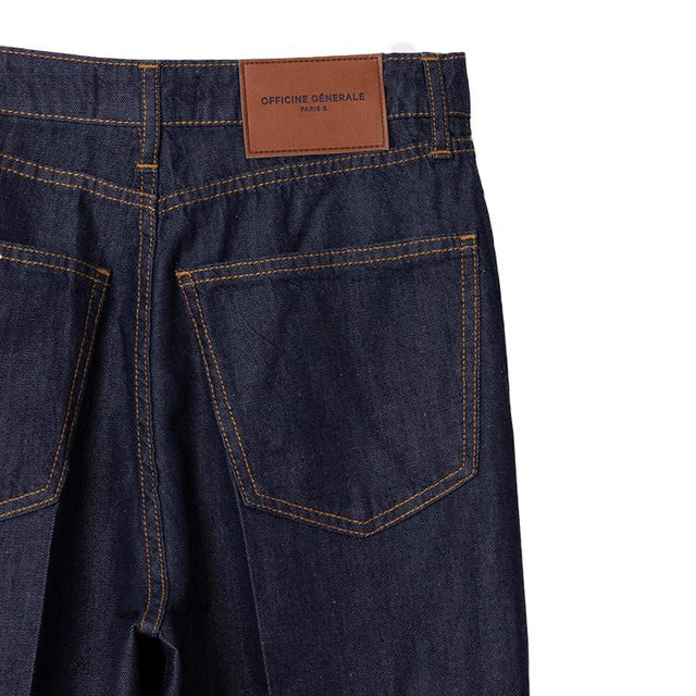 OFFICINE GENERALE S25W5PT752-DARK INDIGO