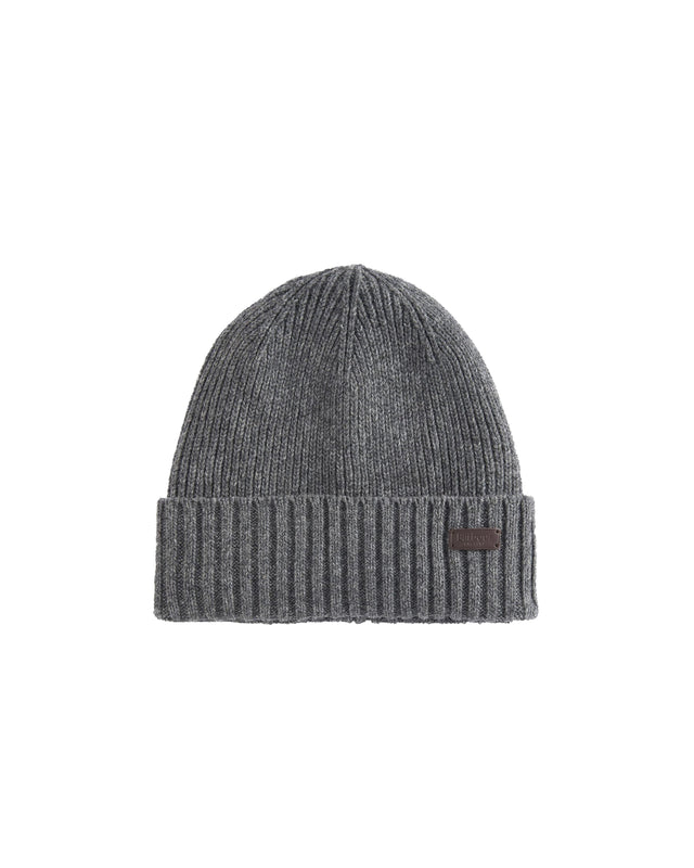 CARLTON BEANIE HAT - GREY MHA0449GY15 -GREY BARBOUR 
