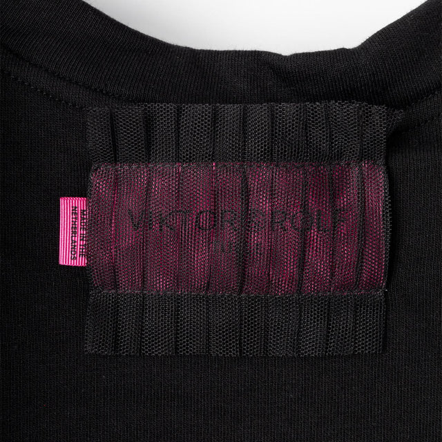 OUTSIDE INSIDE 2 T-SHIRT - BLACK TT031 -BLACK VIKTOR & ROLF 