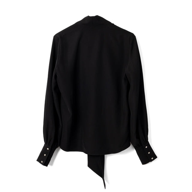 LOW & BOW SHIRT - BLACK TS031 -BLACK VIKTOR & ROLF 