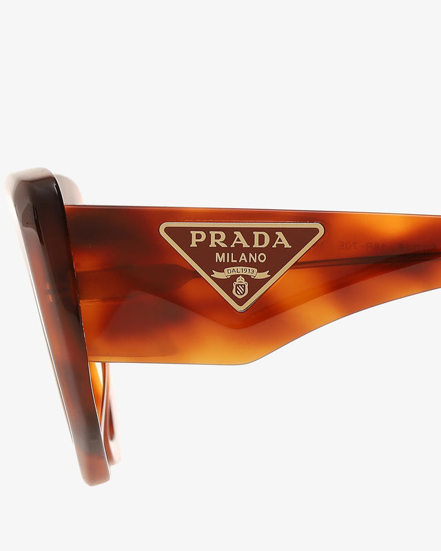 SUNGLASSES 0PR 14ZS - COGNAC TORTOISE 0PR 14ZS 18R70E PRADA 
