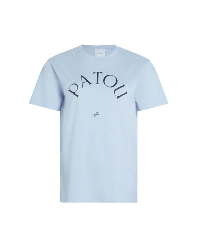 PATOU T-SHIRT - SKYLIGHT BLUE JE1369999 -637B SKYLIGHT BLUE PATOU 