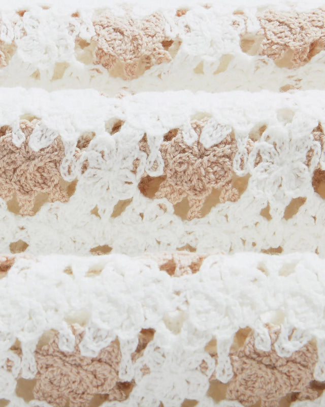 PORTO SPLASH CROCHET SHIRT - ECRU SS24-KNT-PRT-BEX-ECR ECRU WAX LONDON 