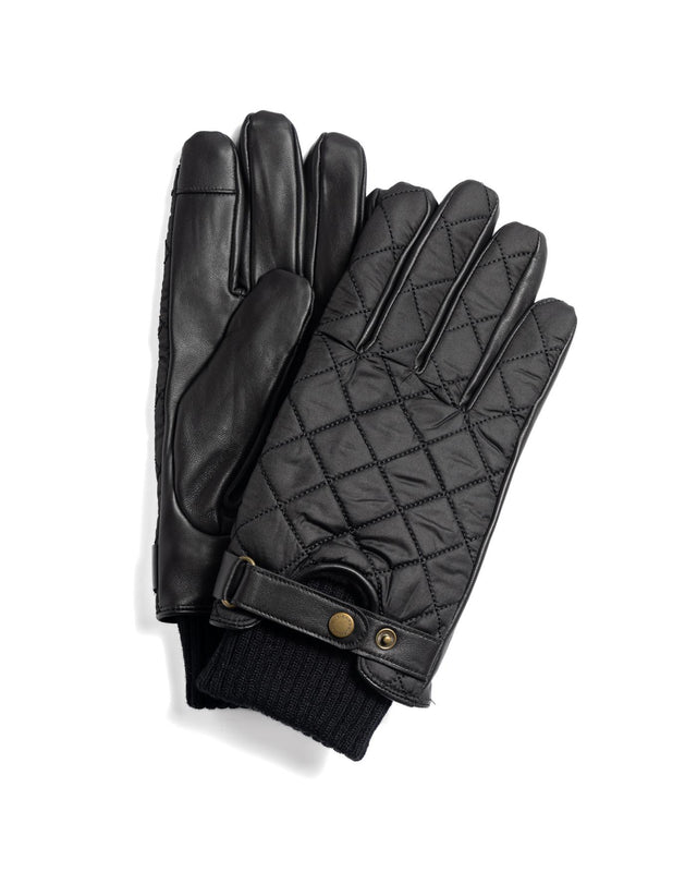 SINGSBY WATERPROOF GLOVES - BLACK MGL0135BK11 -BLACK BARBOUR 