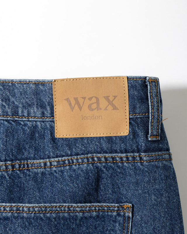 FELIX LOOSE FIT JEAN VINTAGE DENIM - 90s BLUE WASH AW25-DEN-LOO-BPV-BUW -90s BLUE WASH WAX LONDON 