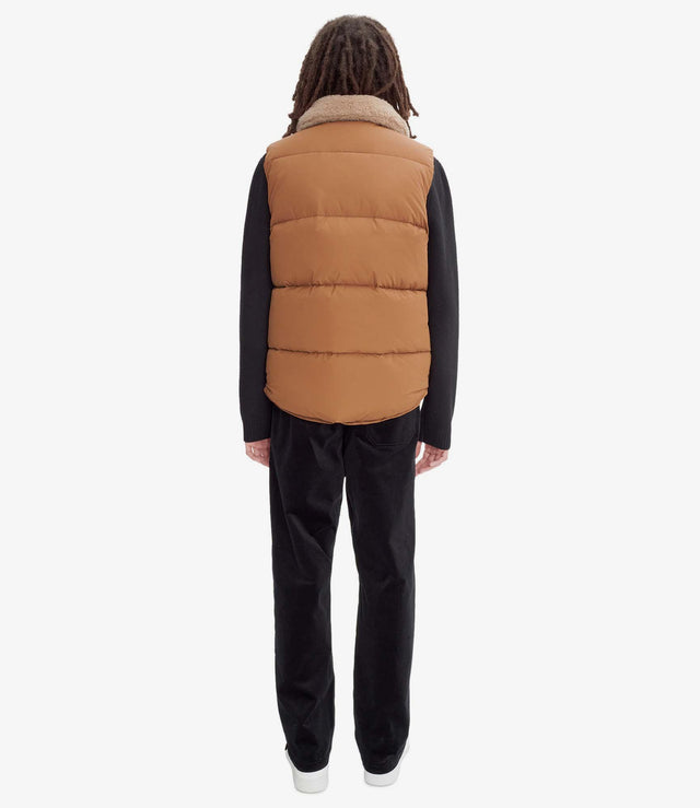 TEDDY PUFFER JACKET UNISEXE - DARK BEIGE PAAFW-M30201 1DARK BEIGE A.P.C. 