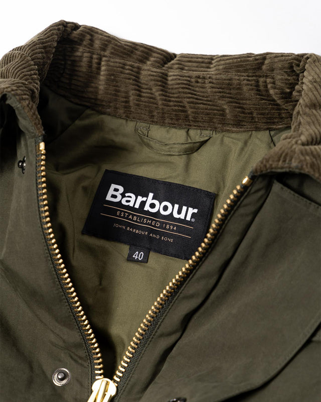 PADDED EXMOOR COAT - OLIVE MCA1066OL51 -OLIVE BARBOUR 