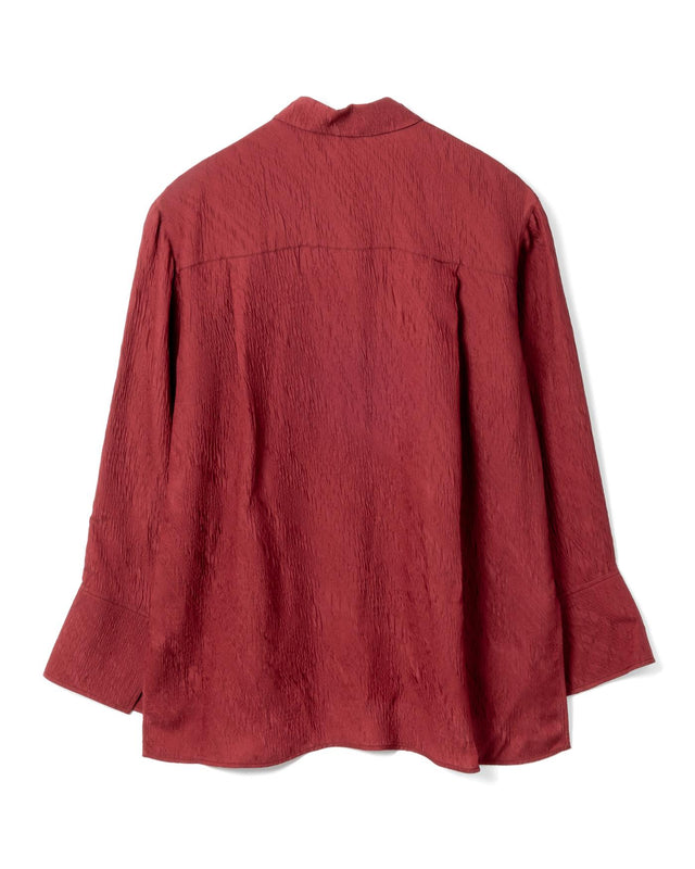 TEXTURED LOOSE-FIT SHIRT - CINOBER RW-TO0010-6102-E25 -310 CINOBER LANVIN 