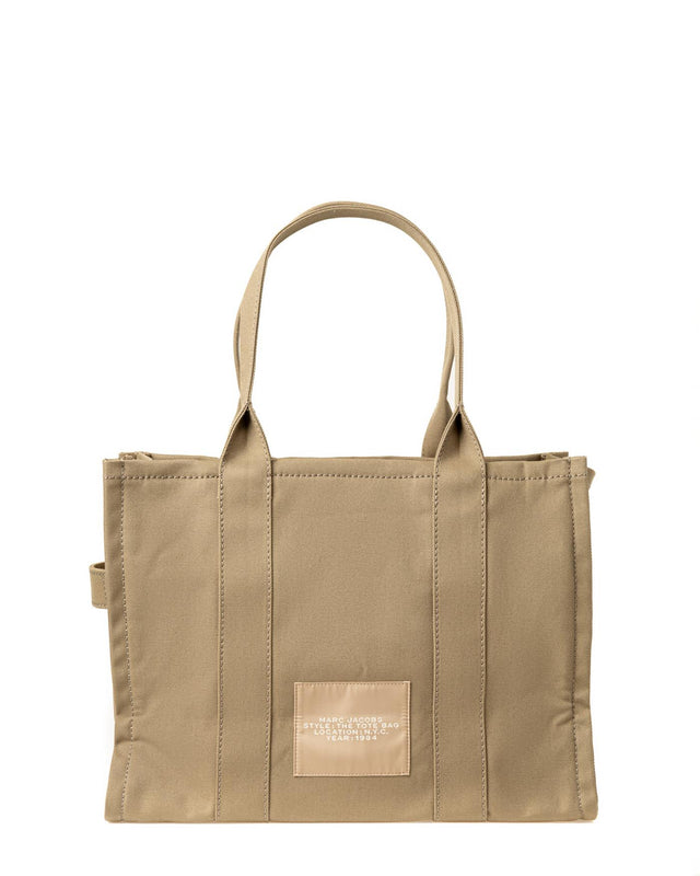 THE CANVAS LARGE TOTE BAG - SLATE GREEN