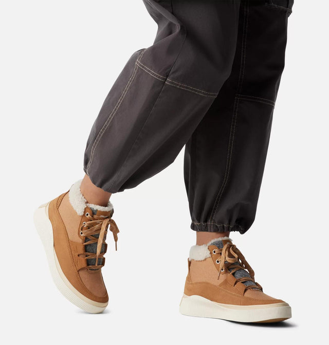 OUT N ABOUT IV WATERPROOF MID SNEAKERS - TAWNY BUFF/ HONEY WHITE 2088201 -Tawny Buff, Honey White SOREL 