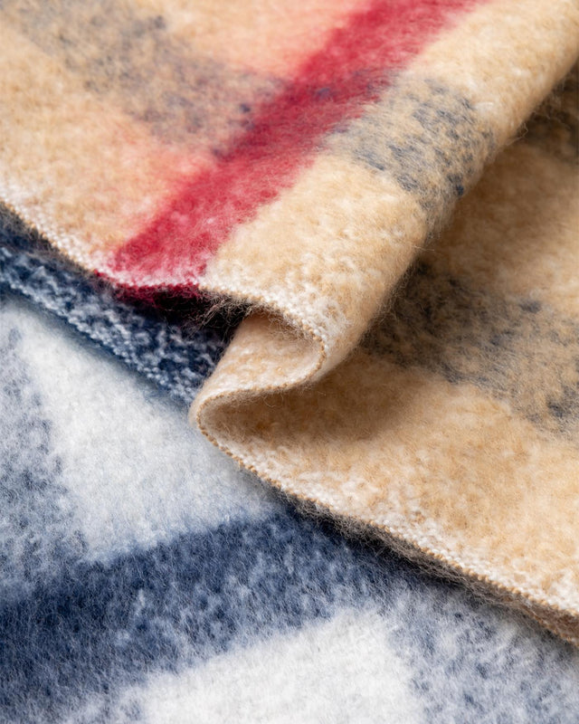ISLA TARTAN BOUCLE SCARF - HESSIAN TARTAN LSC0293BR51 -HESSIAN TARTAN BARBOUR 