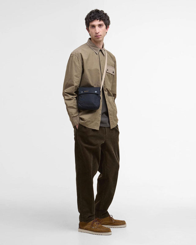 SILVERBAY OS TWILL OVERSHIRT - BRITISH KHAKI MOS0438KH11 -BRITISH KHAKI BARBOUR 