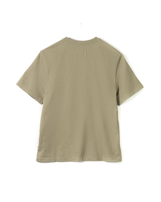 DEAN SS TEE JOLT - GREEN WI00-TEE-DEA-APF-GRN -GREEN WAX LONDON 