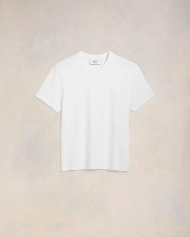 JERSEY ADC T-SHIRT - WHITE UTS003.724 -100 AMI PARIS 