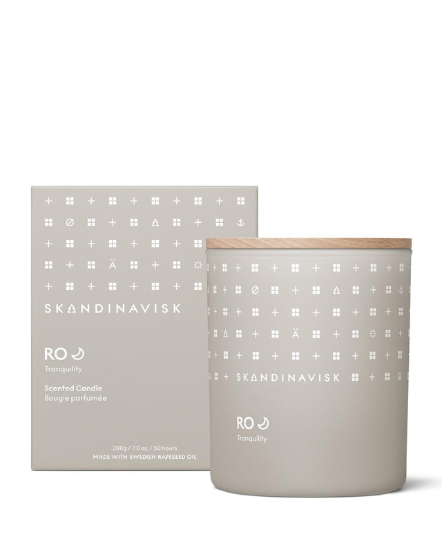 RO SCENTED CANDLE - 200g 5711868201076 200G SKANDINAVISK 