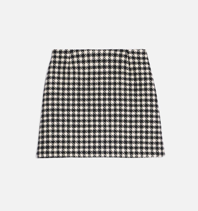 MINI SKIRT - BLACK/OFF-WHITE FSK002.268 -012 AMI PARIS 
