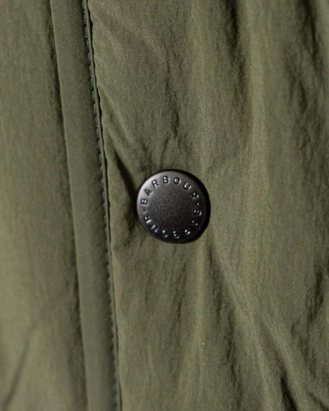 MODIFIED LIDDESDALE QUILT GILET - OLIVE MGI0299OL52 -OLIVE BARBOUR 