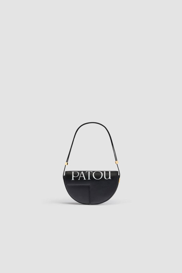 LE PETIT PATOU LOGO BAG - BLACK/WHITE