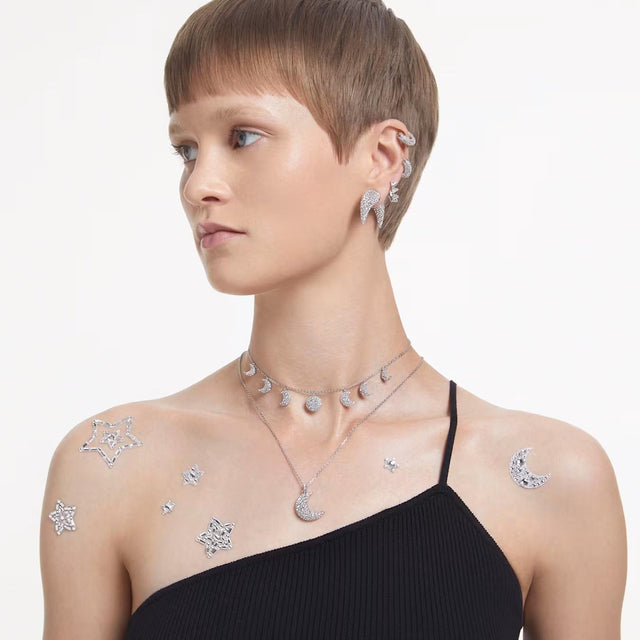 SUBLIMA PENDANT - WHITE/RHODIUM PLATED 5666181 CRE/RHS SWAROVSKI 