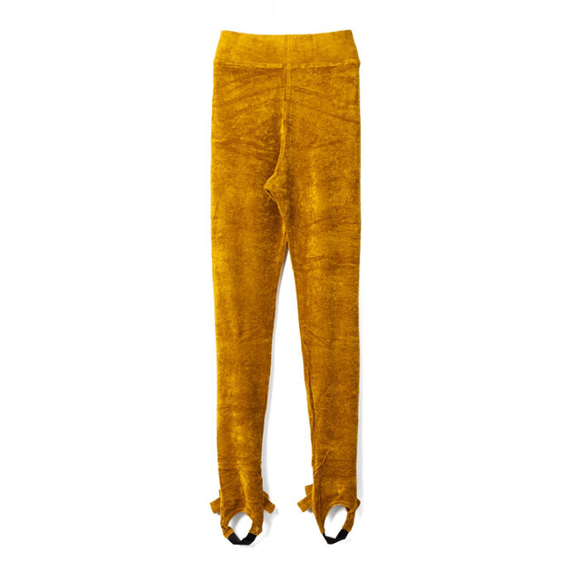 VELVET LEGGINGS - MUSTARD EB030 -MUSTARD VIKTOR & ROLF 