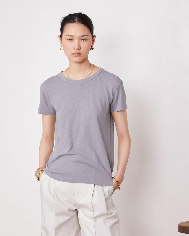 LARA T-SHIRT - ELEPHANT GREY S25WTEE204 -ELEPHANT GREY OFFICINE GENERALE 