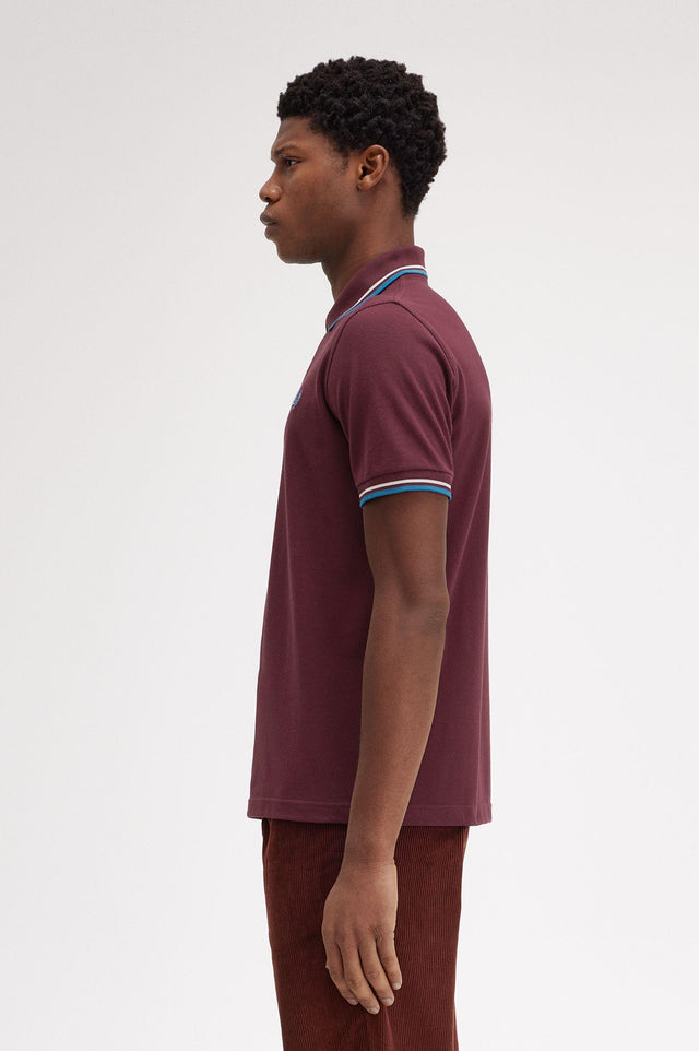 M12 POLO SHIRT - OXBLOOD M12 -W77 OXBLOOD FRED PERRY 