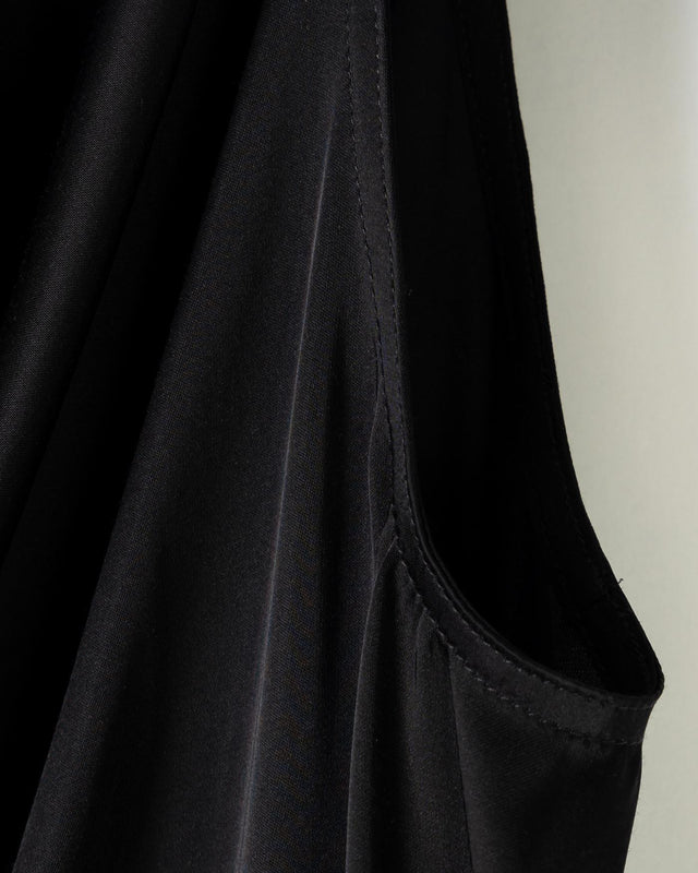 ATHENA ARROWHEAD DRESS - BLACK RP01E7509 SCH -09 BLACK RICK OWENS 