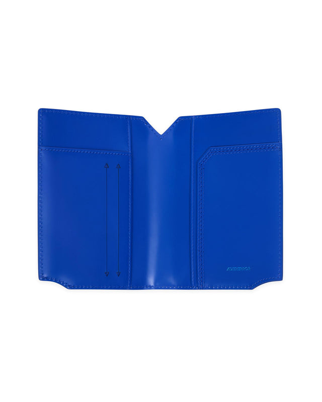 TETRAIGHT PASSPORT WALLET PRODUCT. 120 - BLUE BO27FYWA0401BL -BLUE ADERERROR 