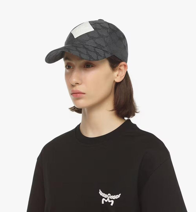 MCM COL DENIM JQD CAP - GREY MECESMM02ED001 GREY MCM 