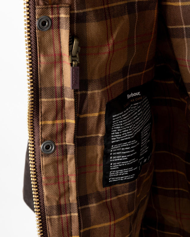BEAUFORT WAX JACKET - RUSTIC MWX0017RU52 -RUSTIC BARBOUR 