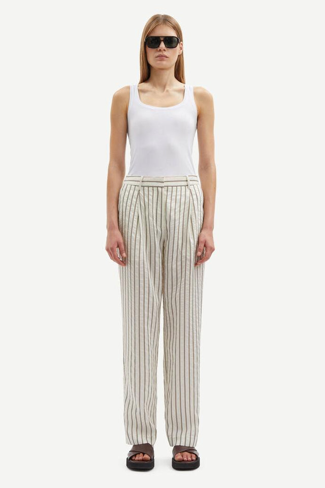 AGNETA TROUSERS - SOLITARY ST. 14907 Trousers SOLITARY ST. SAMSOE SAMSOE 