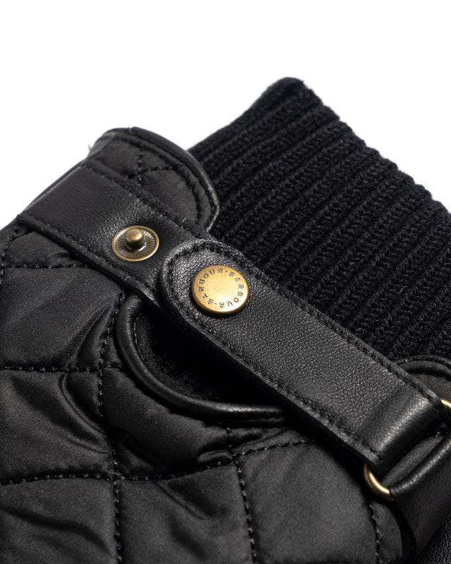 SINGSBY WATERPROOF GLOVES - BLACK MGL0135BK11 -BLACK BARBOUR 