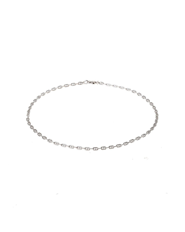 CABLE CHAIN NECKLACE - SILVER 100089 -SILVER TOM WOOD 