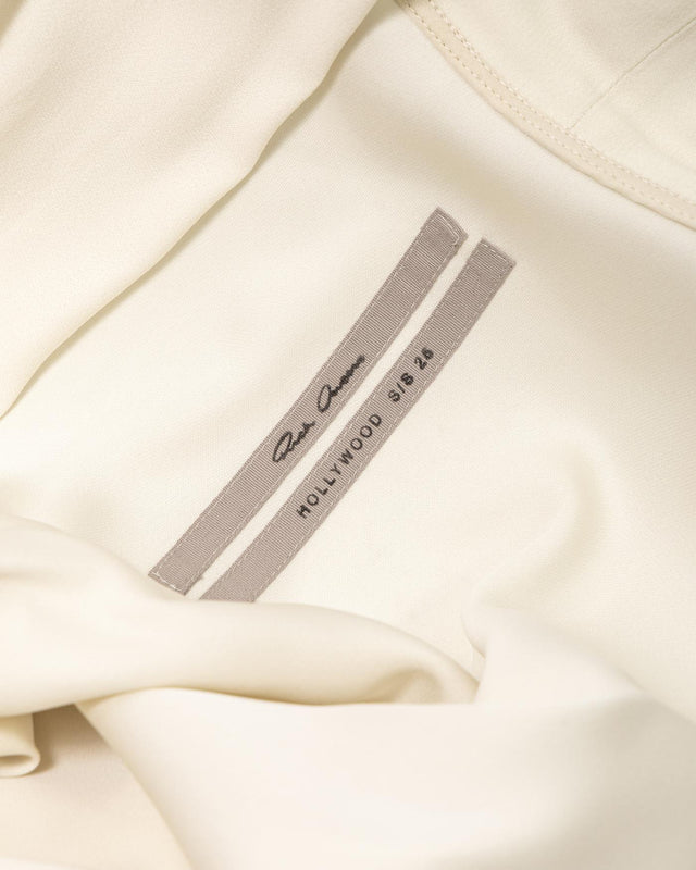 WOVEN DRESS - DINGE RP01E7542 Y -41 DINGE RICK OWENS 