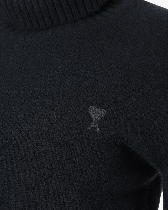 TURTLENECK ADC SWEATER - BLACK