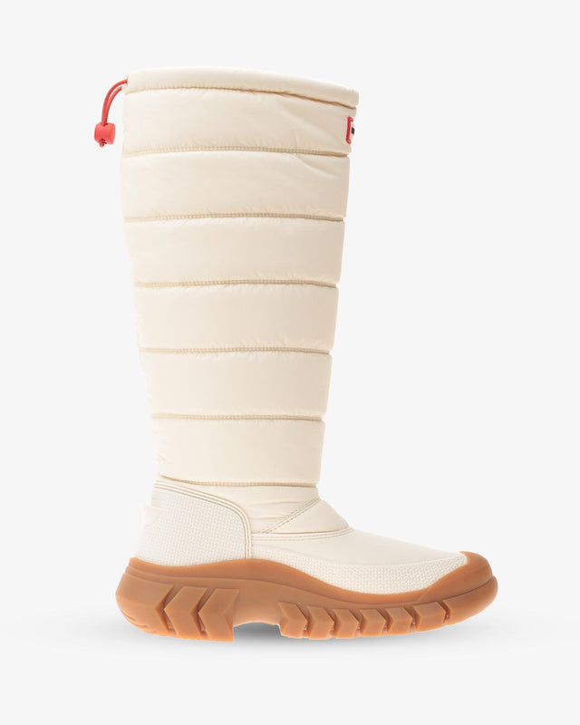 WOMENS INTREPID SHORT SNOW BOOT - WHITE WILLOW/GUM