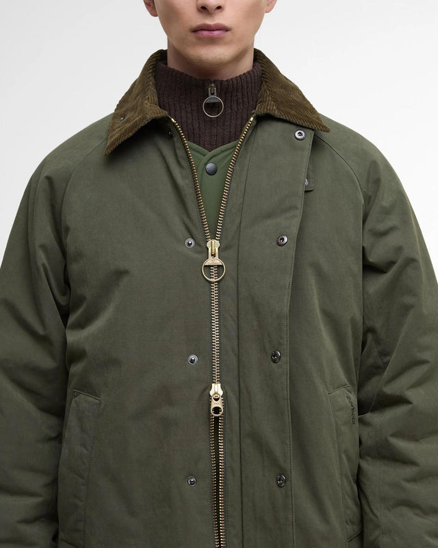 PADDED EXMOOR COAT - OLIVE MCA1066OL51 -OLIVE BARBOUR 