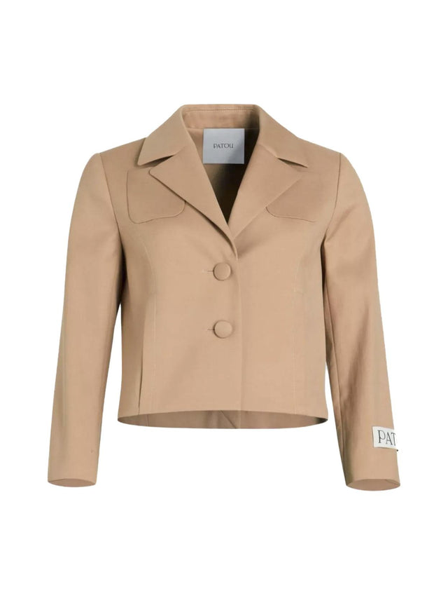 TAILORED SHORT JACKET - PRALINE JA0460203 -118P PRALINE PATOU 