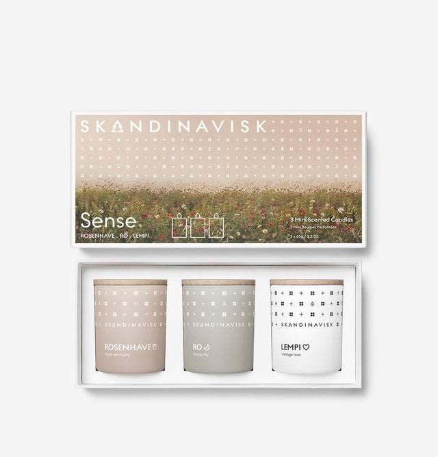 GIFTSET SENSE - 65g x 3 5711868220046 3 X 65G SKANDINAVISK 
