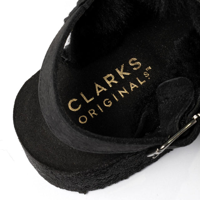 TREK MULE SLING - BLACK 26174498 -BLACK/ WOOL LINED Clarks 