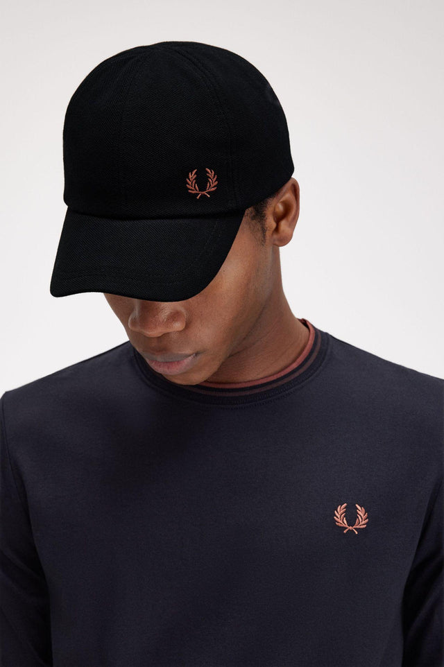 CLASSIC PIQUÉ CAP - BLACK