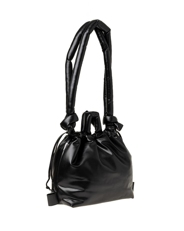 ONA VEGAN LEATHER BAG - BLACK OVL-BLA -BLACK OLEND 