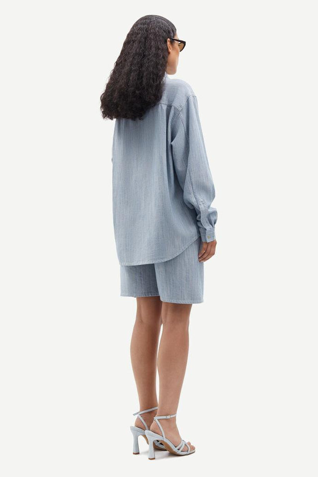 SAELEANOR SHIRT 15215 - BREEZE BLUE F24200015 BREEZE BLUE SAMSOE SAMSOE 