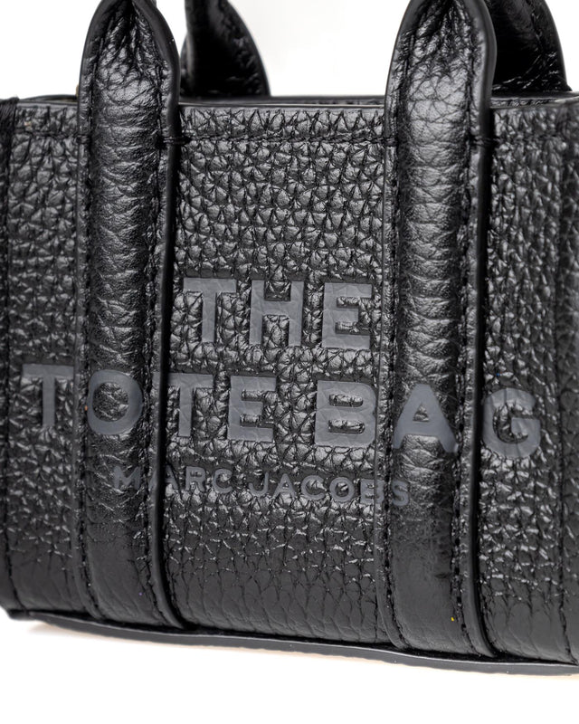 THE NANO TOTE BAG CHARM - BLACK