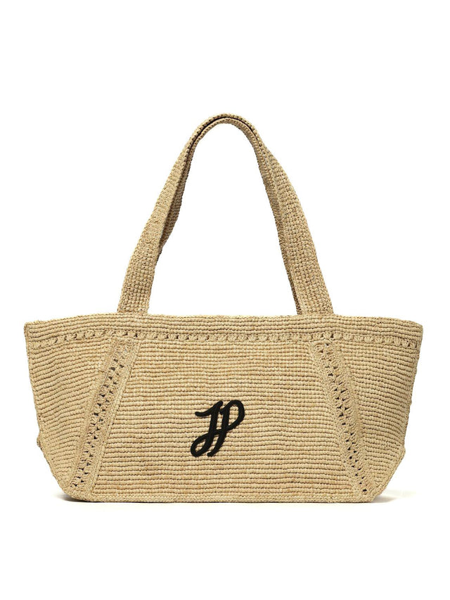 TRAPEZE TOTE BAG - VANILLA AC0920215 -102V VANILLA PATOU 