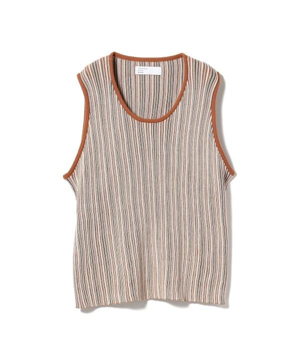IG KNIT TANK TOP - MULTI STRIPE 2306-0054-262 90 BEAMS 