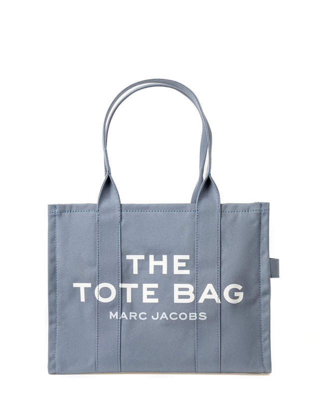 THE CANVAS LARGE TOTE BAG - BLUE SHADOW