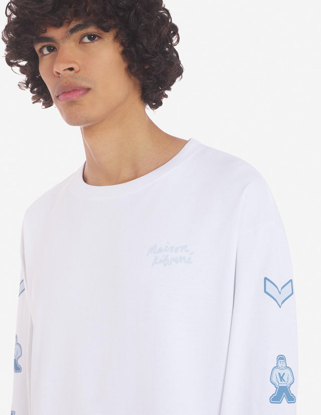 Maison Kitsune LM00120KJ0118WHITE